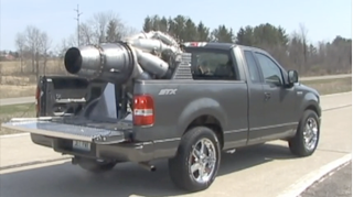 Illustration for article titled Home-Built 2700 HP Jet-Truck Is The Coolest Truck Ever!